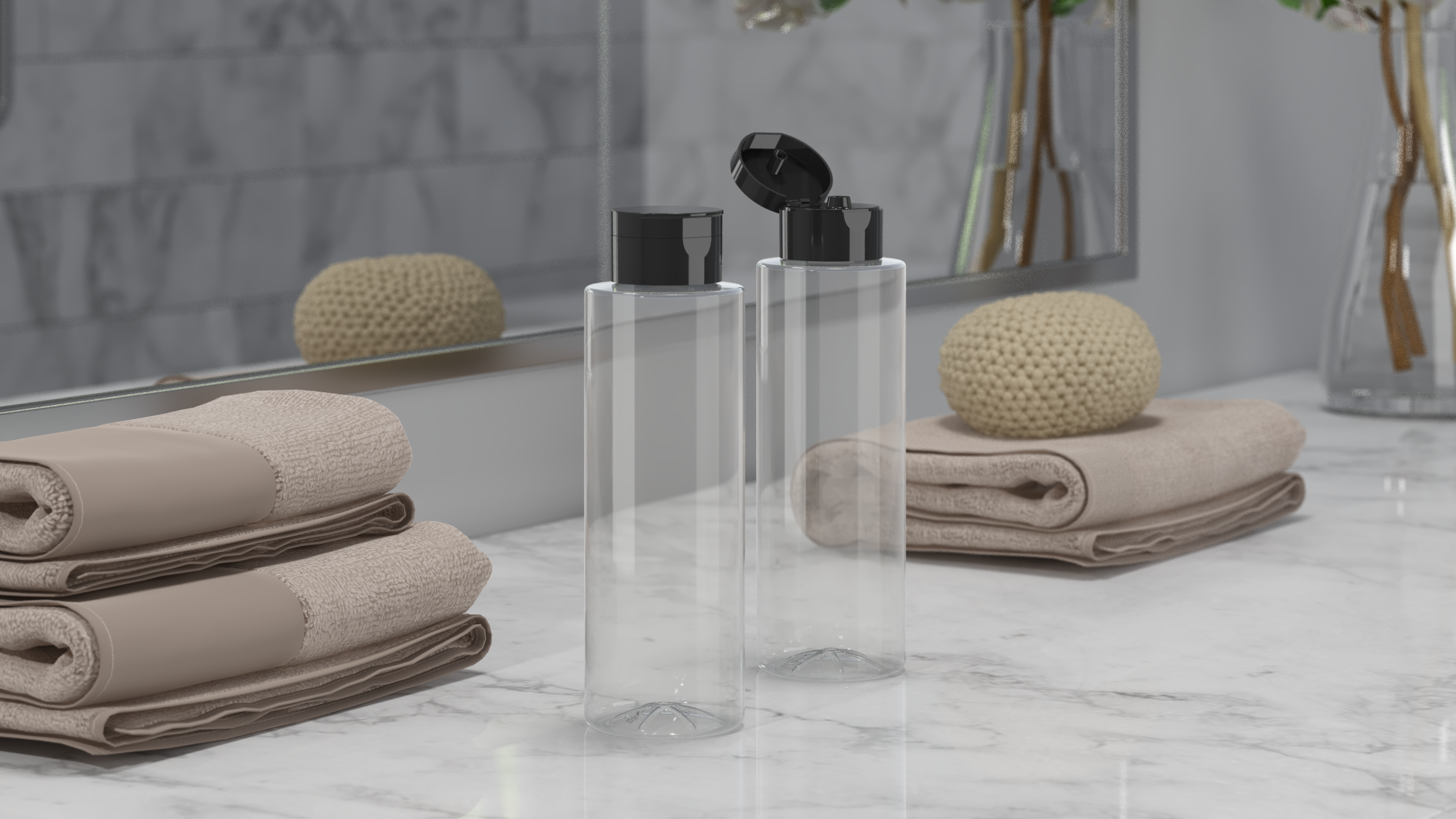 Новинка в линейке флакон «Sharp» 400мл из ПЭТ