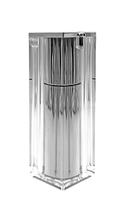  Кремовый флакон квадратный премиум