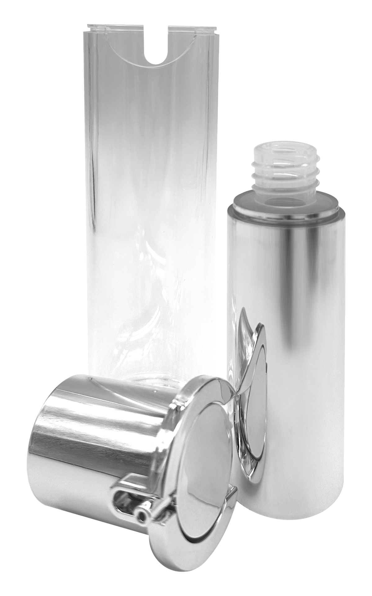 Кремовый флакон цилиндрический премиум - Превью 2